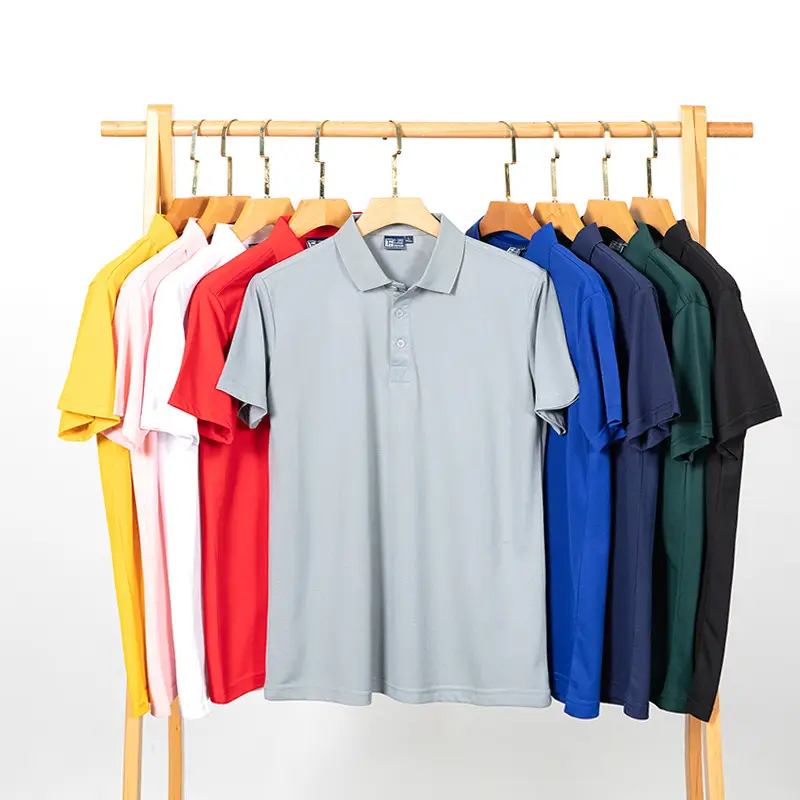 Men Mint Green Polo T-Shirt Business Wear - Image 16