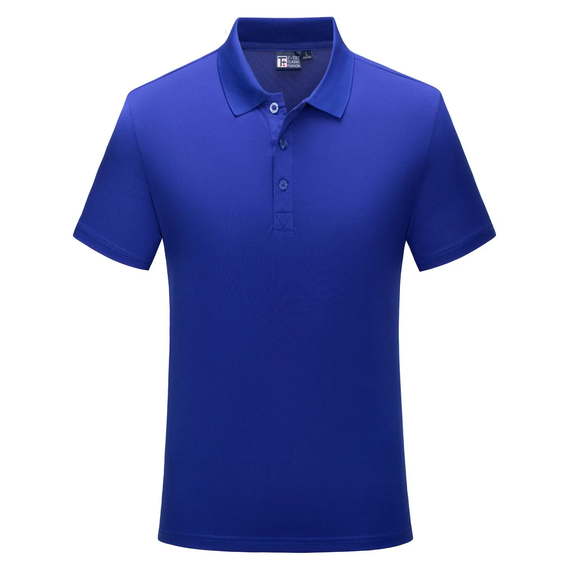 Men Mint Green Polo T-Shirt Business Wear - Image 2