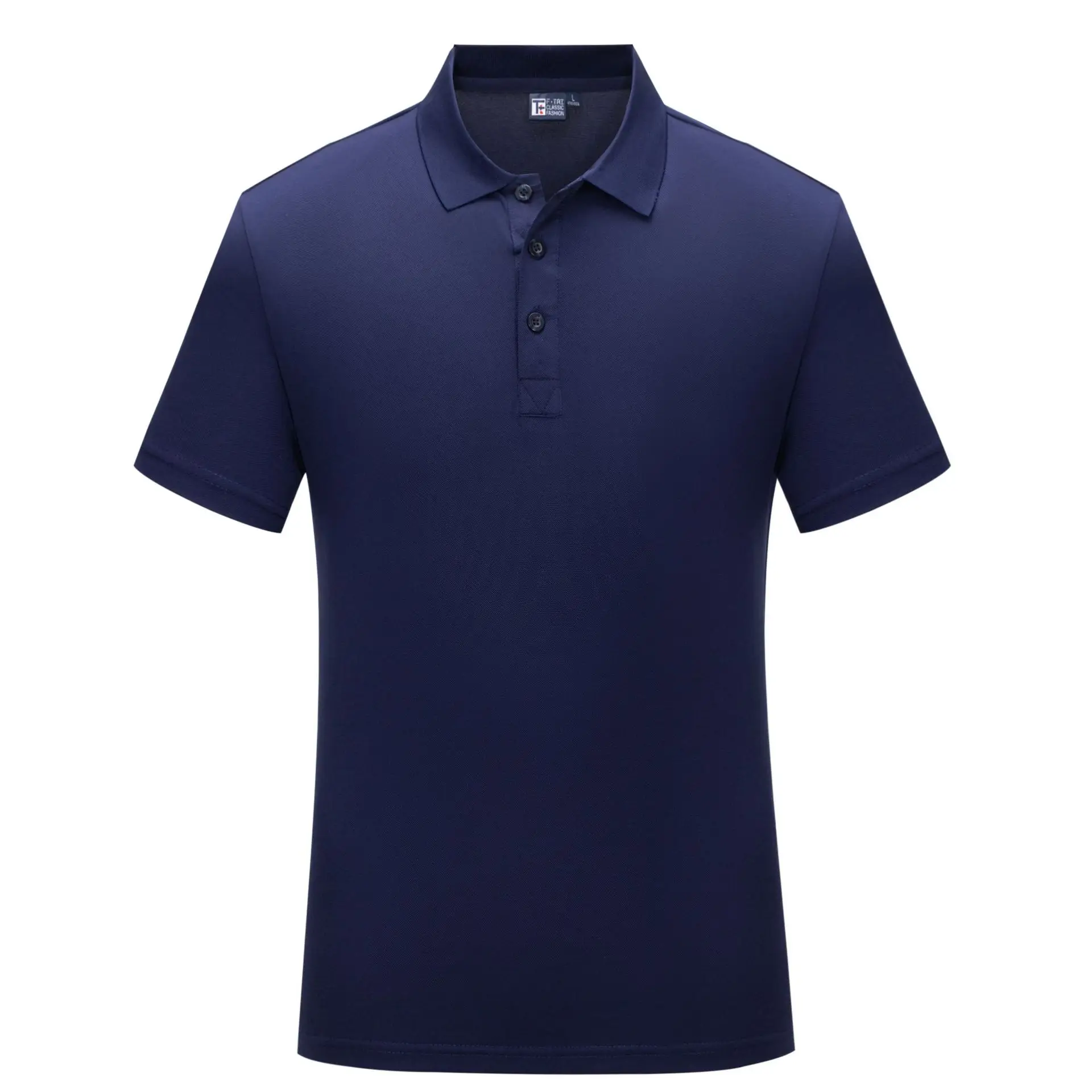 Men Mint Green Polo T-Shirt Business Wear - Image 3