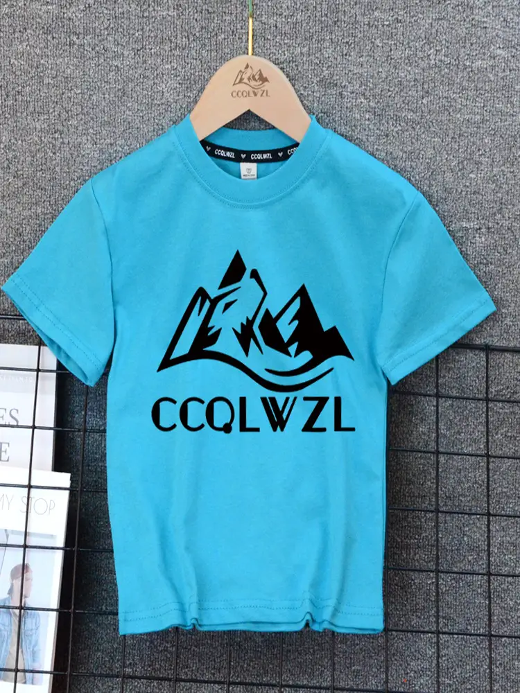 Cool W ZL Boys Cotton T-Shirt Blue - Image 14