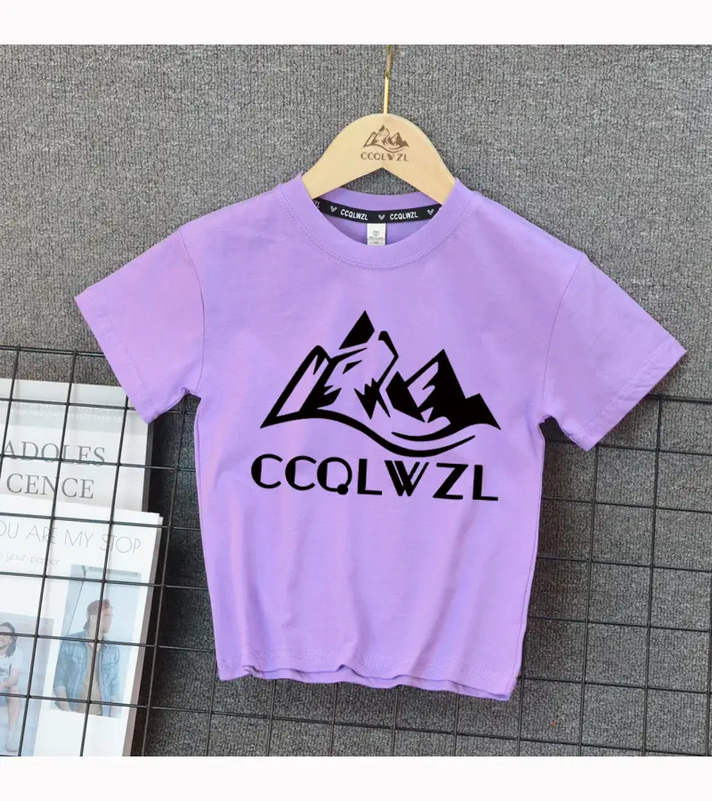Cool W ZL Boys Cotton T-Shirt Blue — feature 12