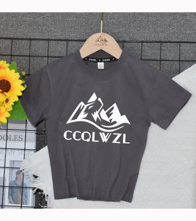 Cool W ZL Boys Cotton T-Shirt Blue — feature 15