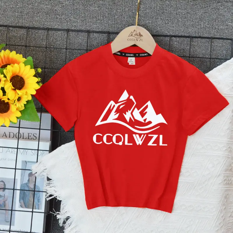 Cool W ZL Boys Cotton T-Shirt Blue - Image 3