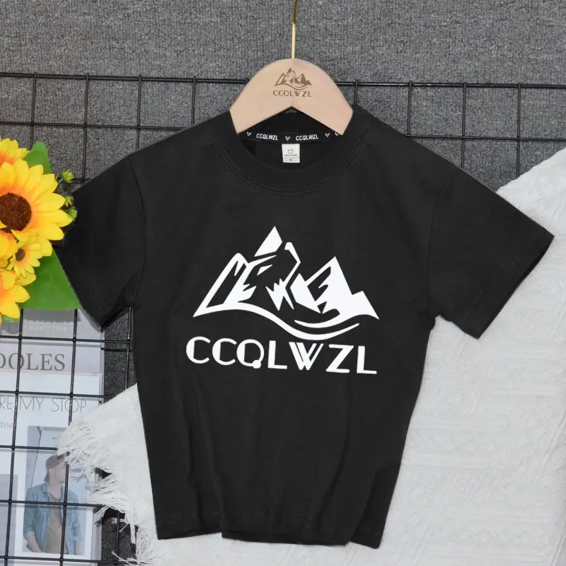 Cool W ZL Boys Cotton T-Shirt Blue - Image 5