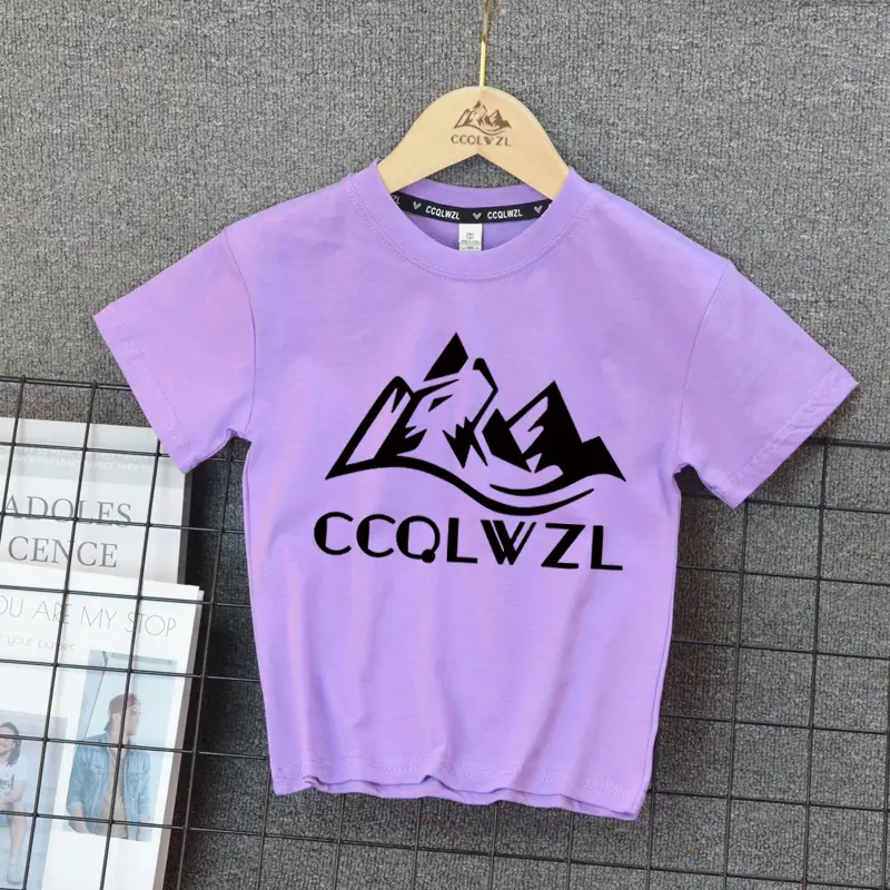 Cool W ZL Boys Cotton T-Shirt Blue - Image 7