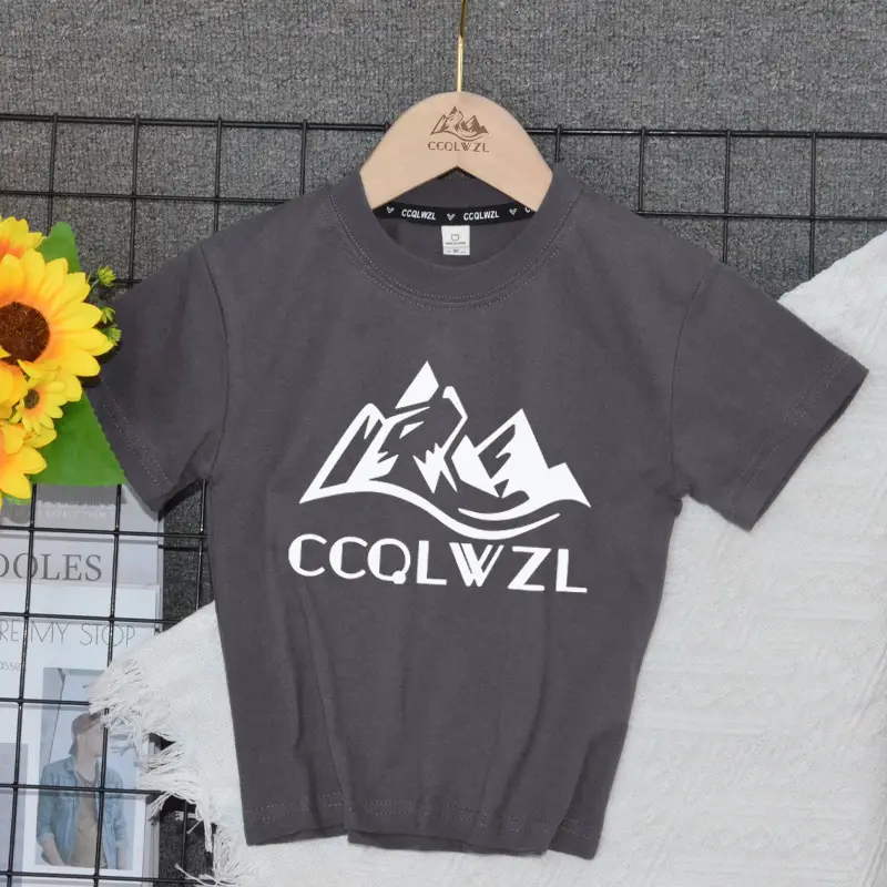 Cool W ZL Boys Cotton T-Shirt Blue - Image 8