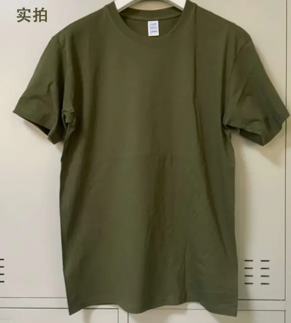 180g Pure Cotton Custom Logo T-Shirt Large Men - Image 10