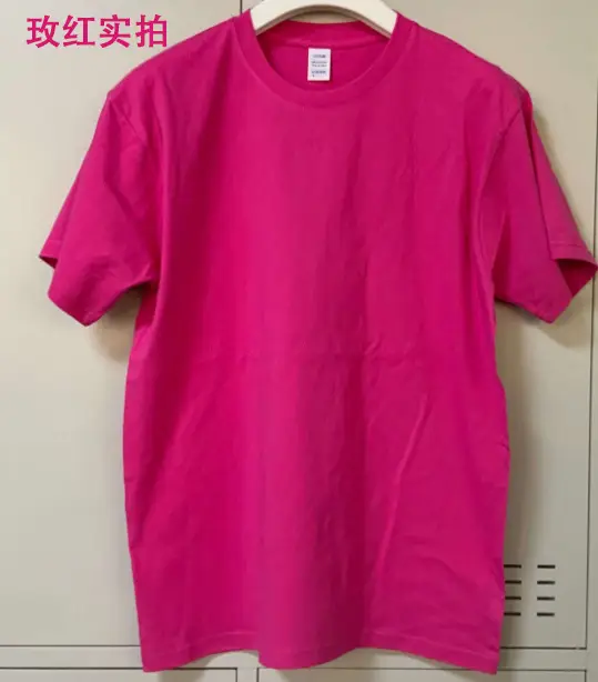 180g Pure Cotton Custom Logo T-Shirt Large Men - Image 15