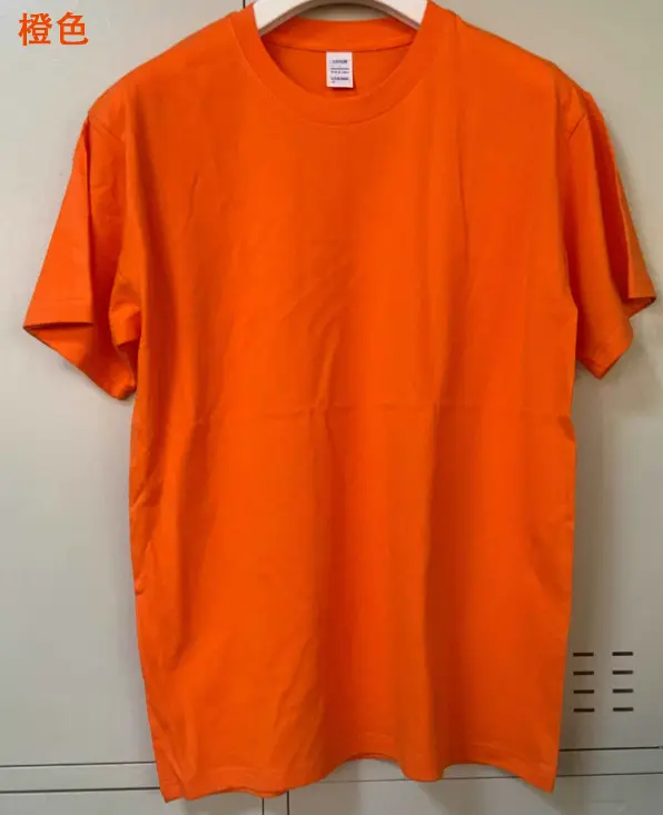 180g Pure Cotton Custom Logo T-Shirt Large Men - Image 19