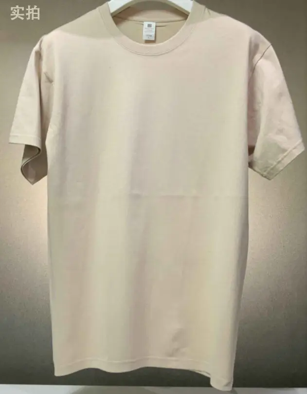 180g Pure Cotton Custom Logo T-Shirt Large Men - Image 5
