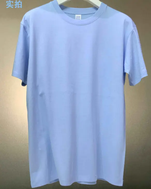 180g Pure Cotton Custom Logo T-Shirt Large Men - Image 8