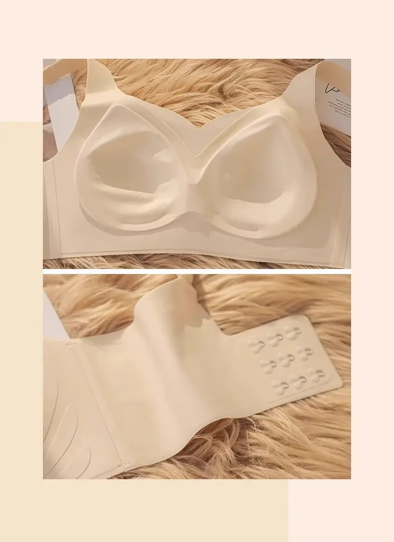 Traceless Bra Black Adjustable Summer Thin — feature 18