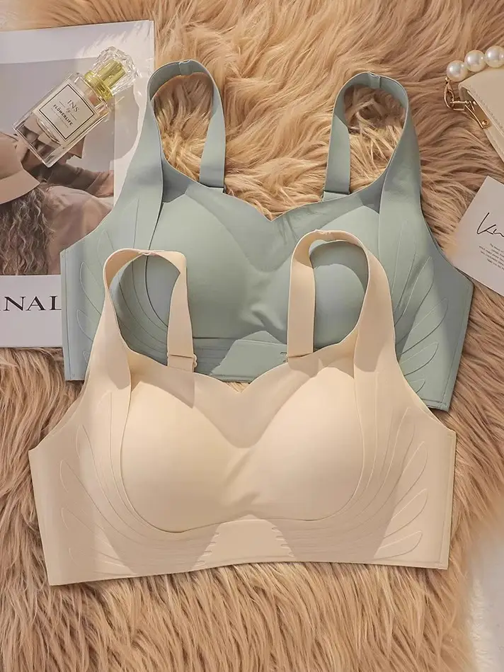 Traceless Bra Black Adjustable Summer Thin — feature 19