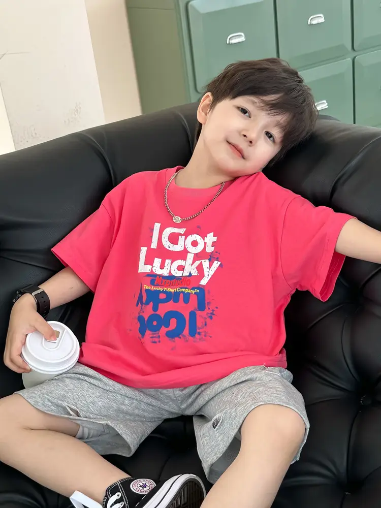 Pink Printed Kids T-Shirt 2025 Small Medium — feature 14