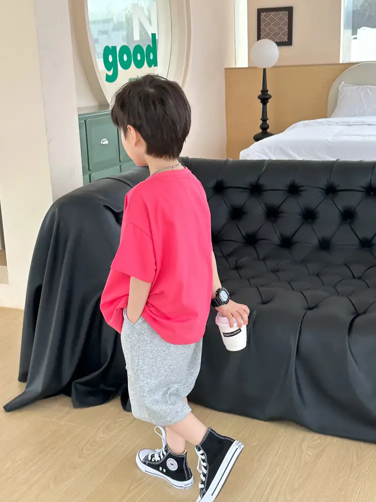Pink Printed Kids T-Shirt 2025 Small Medium — feature 16