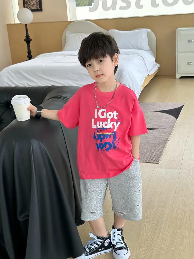 Pink Printed Kids T-Shirt 2025 Small Medium — feature 20