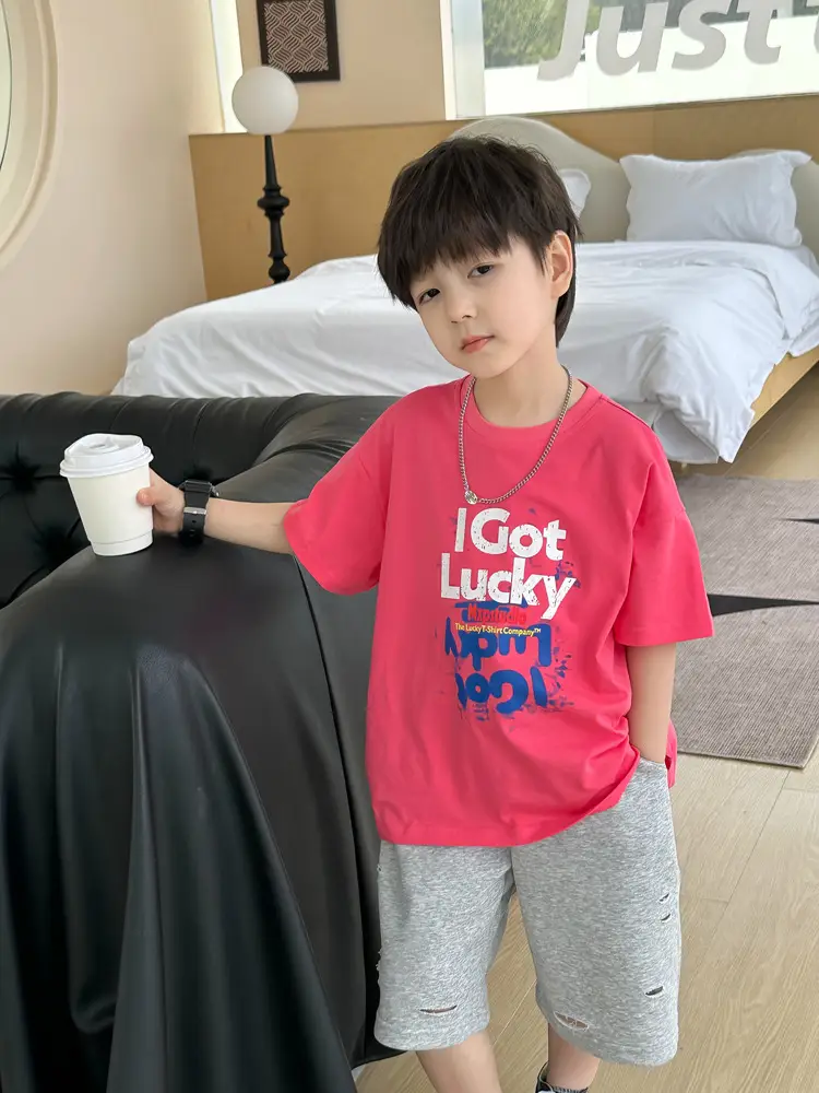 Pink Printed Kids T-Shirt 2025 Small Medium — feature 22