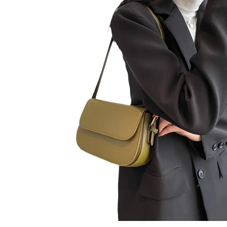 White Crossbody Bag for Women 2026 Retro Style - Image 9