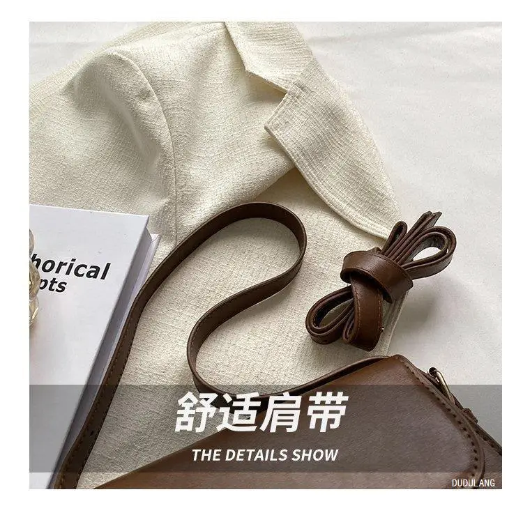 White Crossbody Bag for Women 2026 Retro Style — feature 11