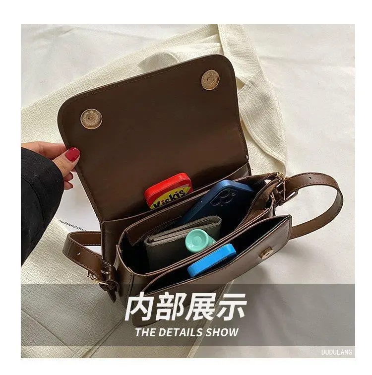 White Crossbody Bag for Women 2026 Retro Style — feature 12