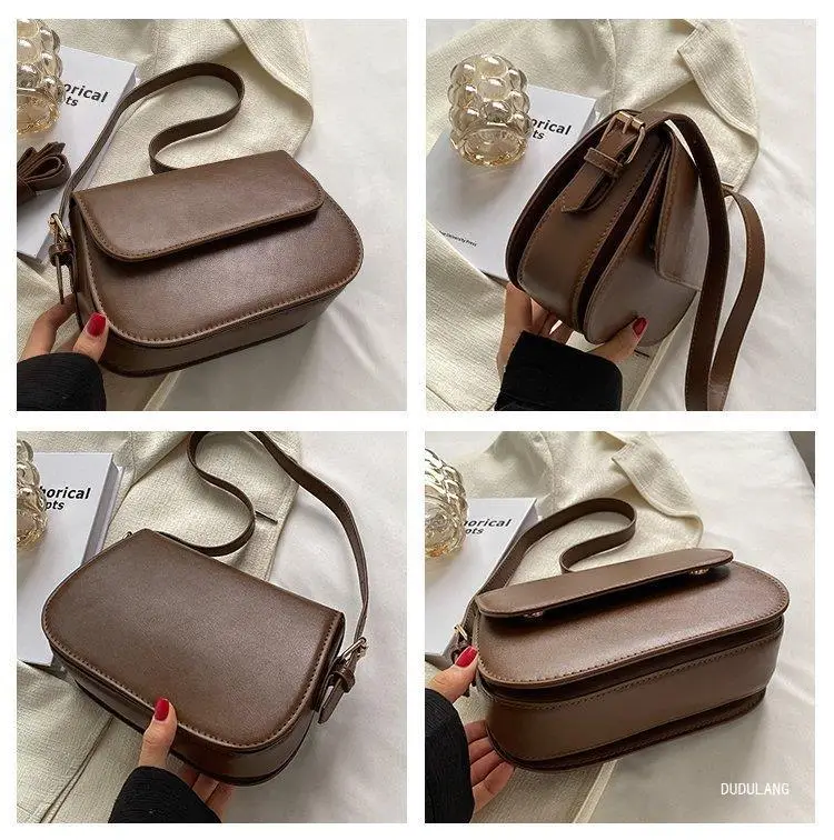 White Crossbody Bag for Women 2026 Retro Style — feature 14