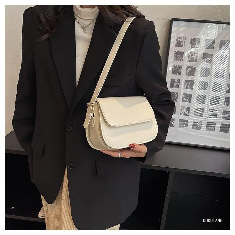 White Crossbody Bag for Women 2026 Retro Style — feature 21