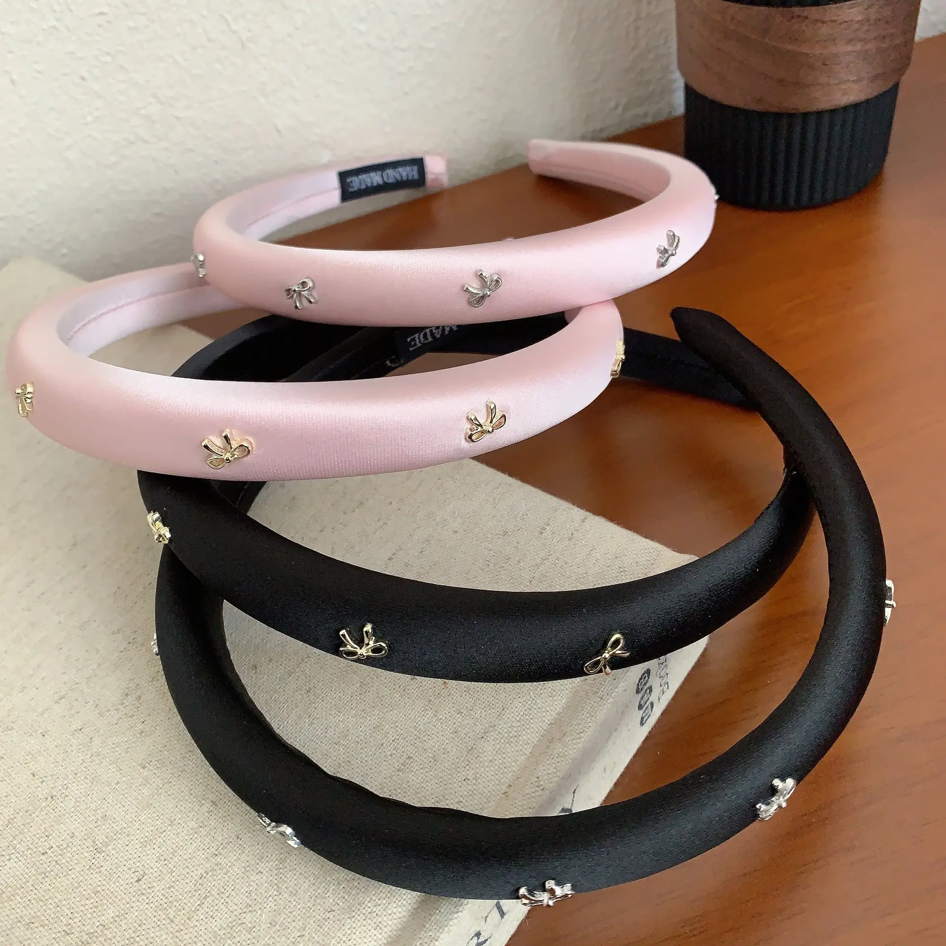French Style Pink & Black Hair Bundles for Women