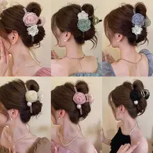 Three-Dimensional Rose Hairpin Clip for Women — feature 11