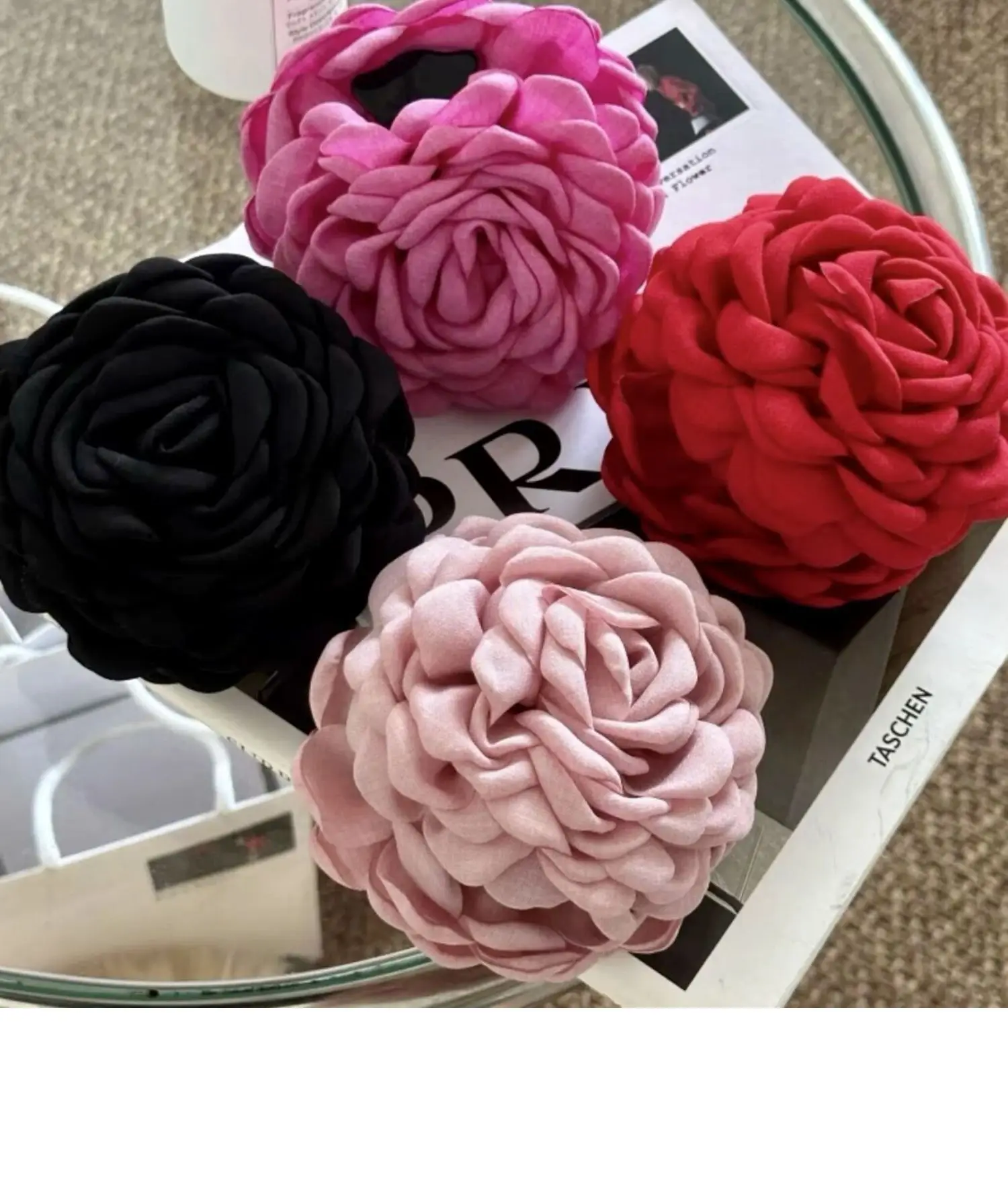 Three-Dimensional Rose Hairpin Clip for Women — feature 35