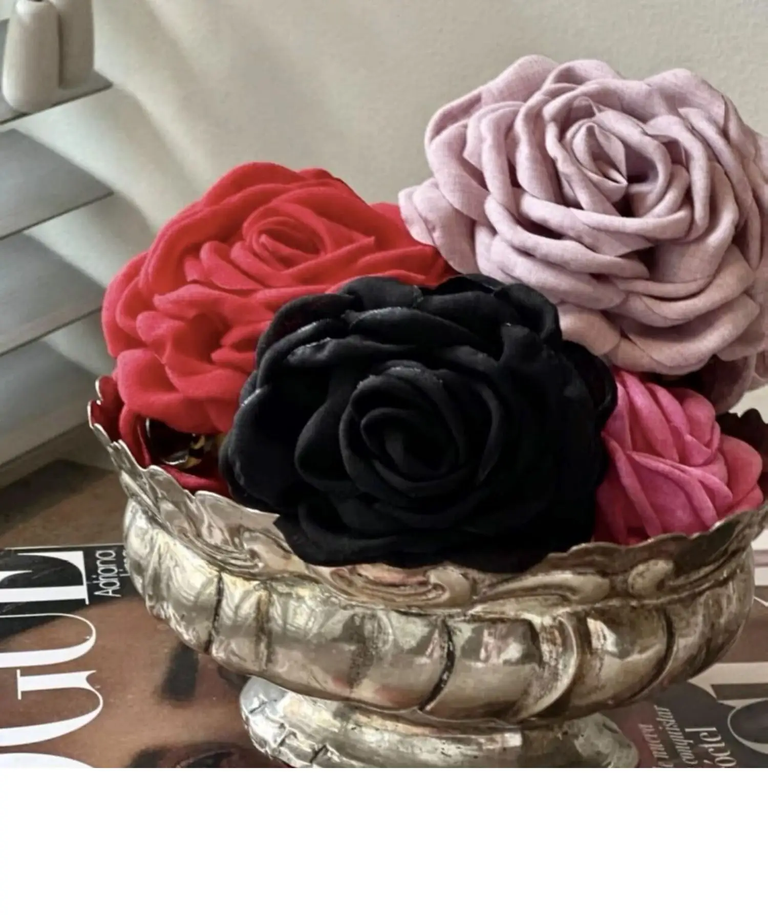 Three-Dimensional Rose Hairpin Clip for Women — feature 37