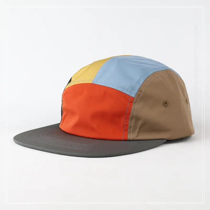 Color-matching 5-piece cap for men women — feature 1