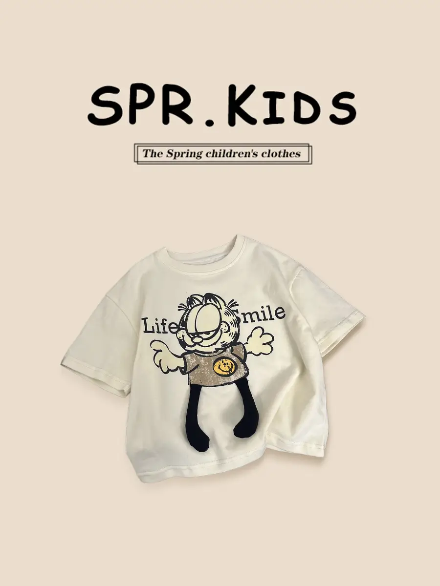 Spr. Kids Boys Cotton T-Shirt Summer 2026 - Image 2