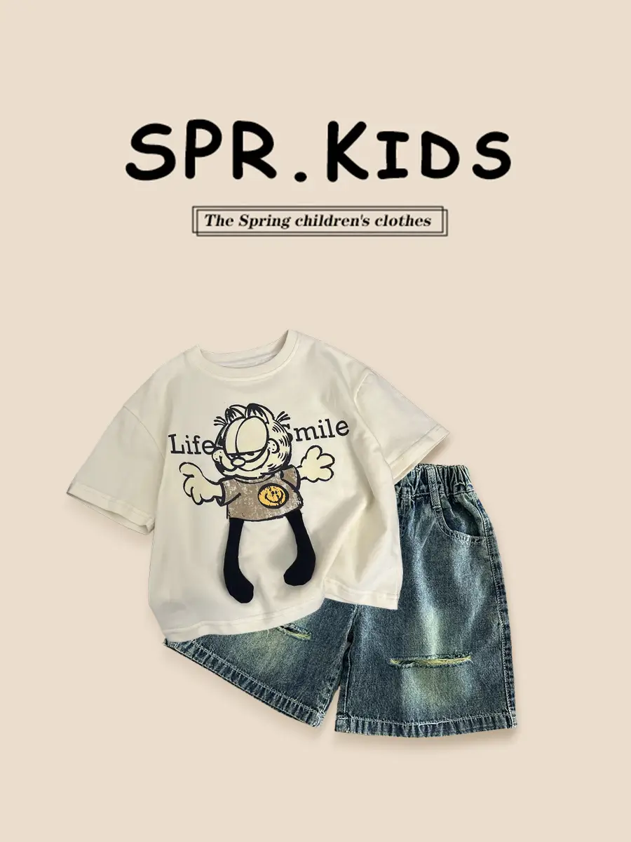 Spr. Kids Boys Cotton T-Shirt Summer 2026 - Image 3