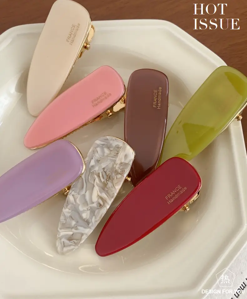French Style Broken Hairpin Clip Top Bangs Clip Side Korean Hairpin — feature 3