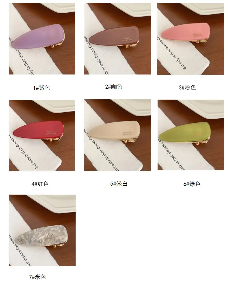 French Style Broken Hairpin Clip Top Bangs Clip Side Korean Hairpin — feature 7