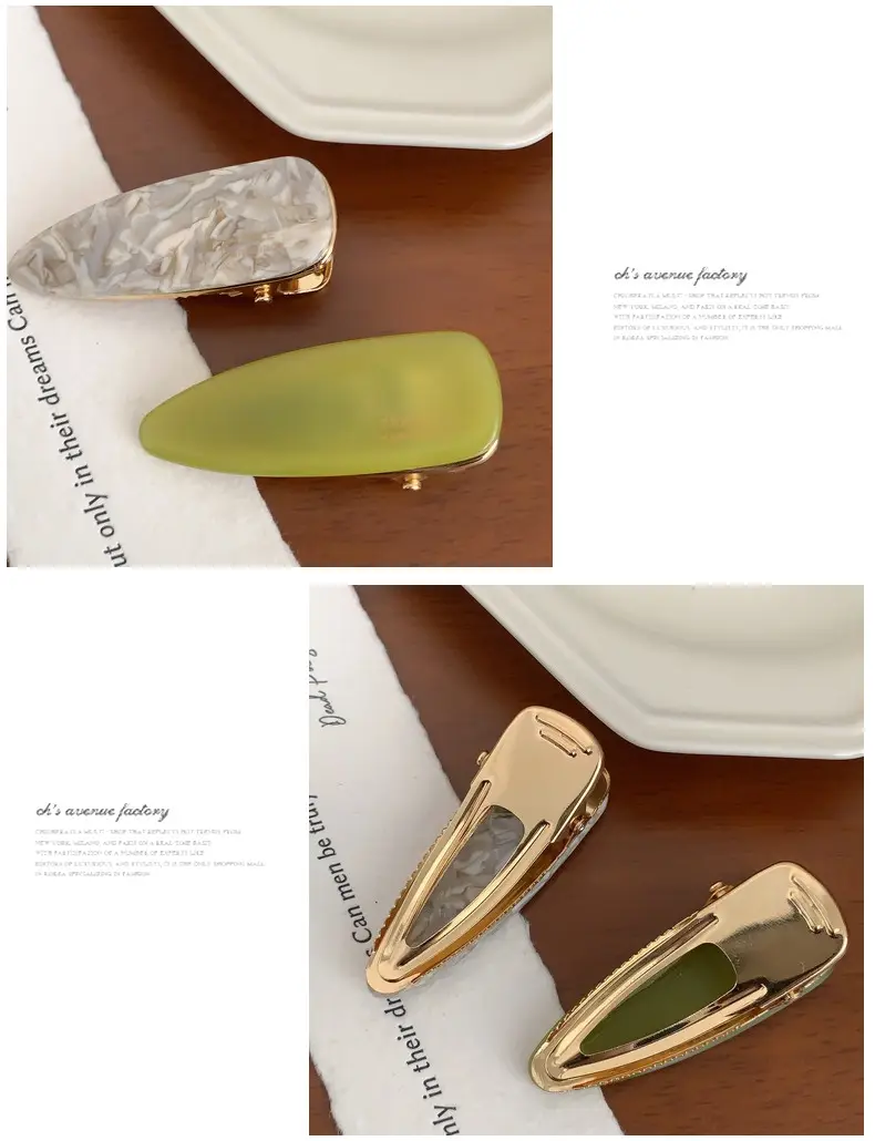 French Style Broken Hairpin Clip Top Bangs Clip Side Korean Hairpin — feature 9