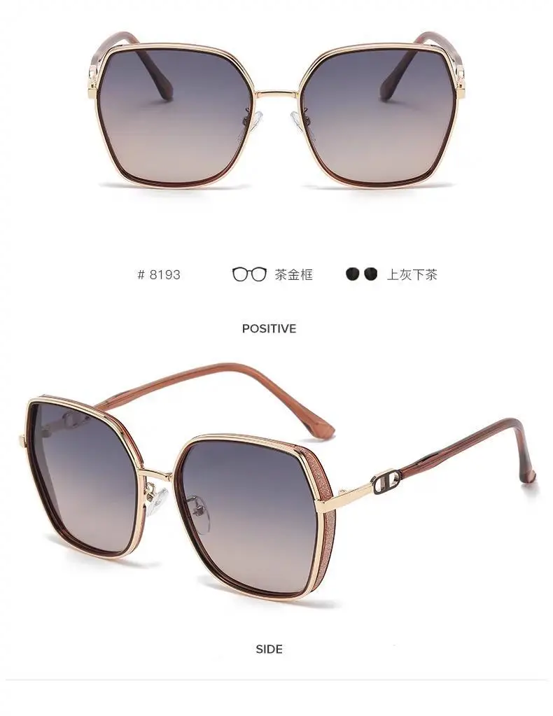 Fashionable Large Frame Sunglasses with UV Protection β feature 2