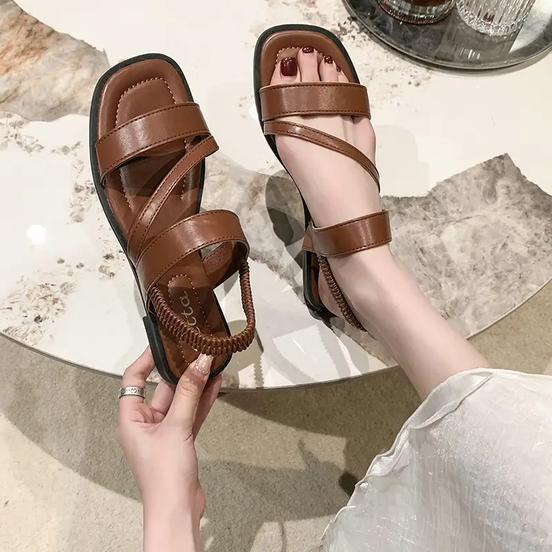 Women Cross-Border Roman Sandals Plus Size 2025 — feature 25