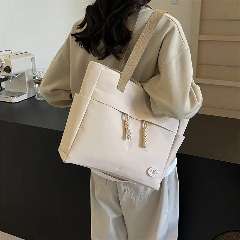 New Large Capacity Nylon Shoulder Bag for Business Travel Durable Ruiying Tote Bag Lightweight Women's Handbag - Image 7
