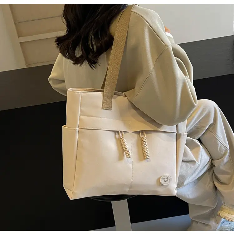 New Large Capacity Nylon Shoulder Bag for Business Travel Durable Ruiying Tote Bag Lightweight Women's Handbag — feature 101