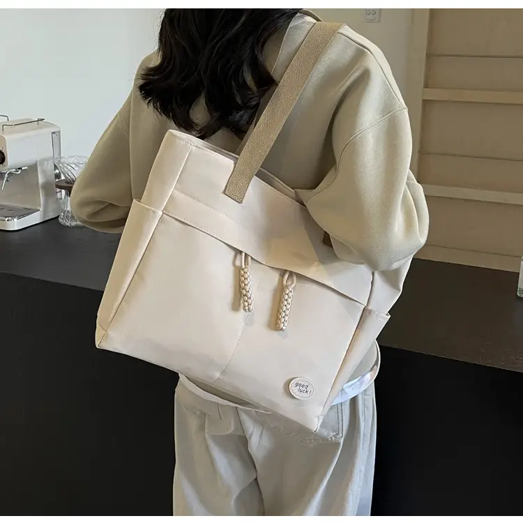 New Large Capacity Nylon Shoulder Bag for Business Travel Durable Ruiying Tote Bag Lightweight Women's Handbag — feature 103