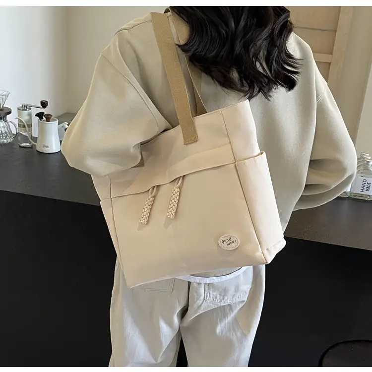 New Large Capacity Nylon Shoulder Bag for Business Travel Durable Ruiying Tote Bag Lightweight Women's Handbag — feature 104