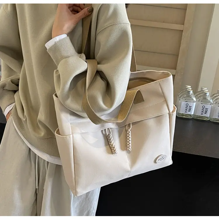 New Large Capacity Nylon Shoulder Bag for Business Travel Durable Ruiying Tote Bag Lightweight Women's Handbag — feature 105