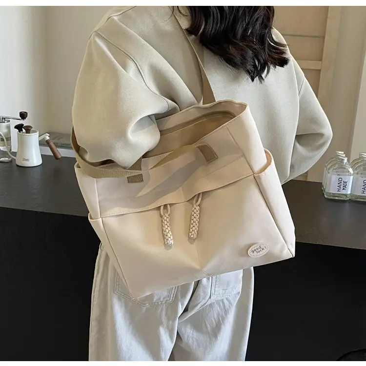 New Large Capacity Nylon Shoulder Bag for Business Travel Durable Ruiying Tote Bag Lightweight Women's Handbag — feature 106