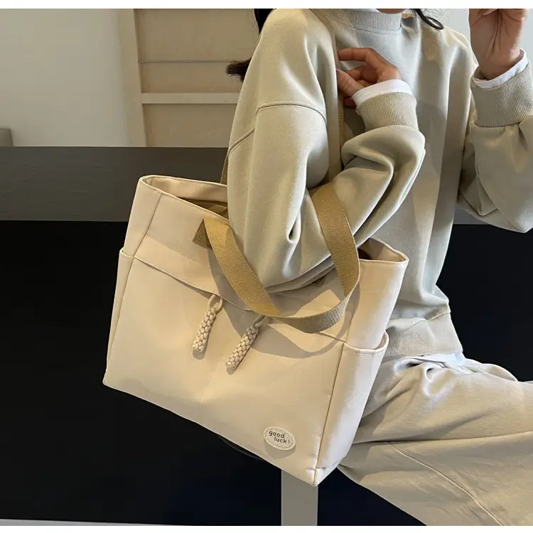 New Large Capacity Nylon Shoulder Bag for Business Travel Durable Ruiying Tote Bag Lightweight Women's Handbag — feature 109