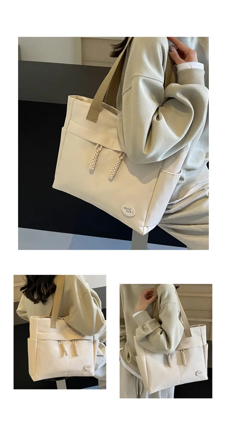 New Large Capacity Nylon Shoulder Bag for Business Travel Durable Ruiying Tote Bag Lightweight Women's Handbag — feature 14