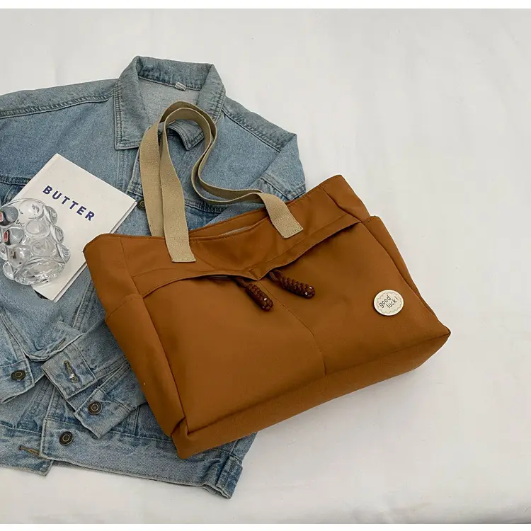 New Large Capacity Nylon Shoulder Bag for Business Travel Durable Ruiying Tote Bag Lightweight Women's Handbag — feature 23