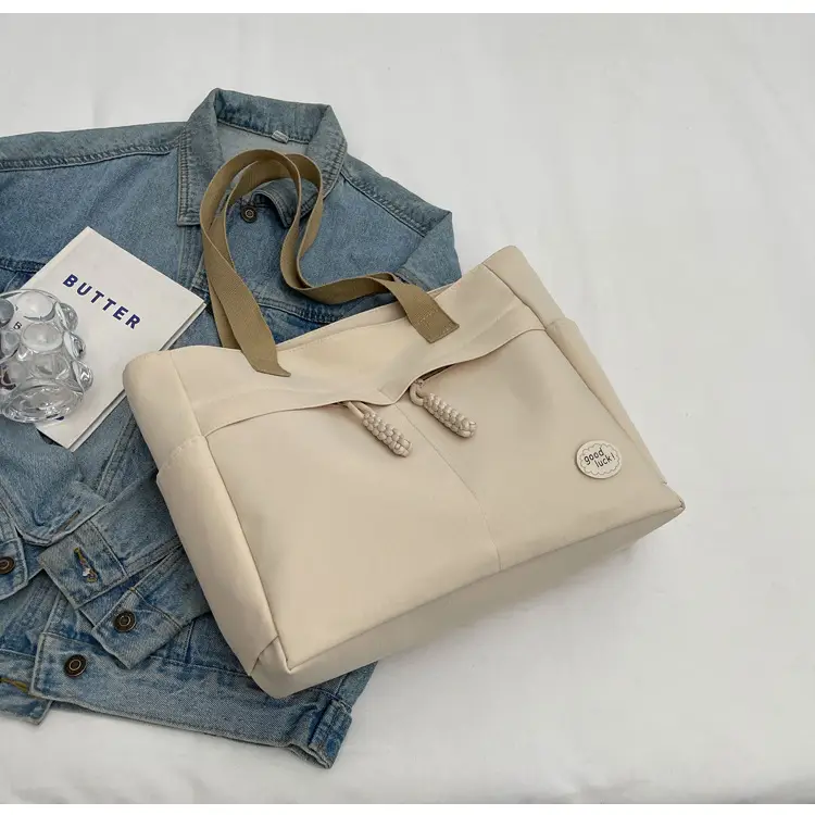 New Large Capacity Nylon Shoulder Bag for Business Travel Durable Ruiying Tote Bag Lightweight Women's Handbag — feature 26