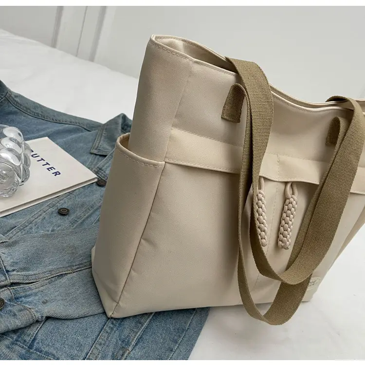 New Large Capacity Nylon Shoulder Bag for Business Travel Durable Ruiying Tote Bag Lightweight Women's Handbag — feature 31