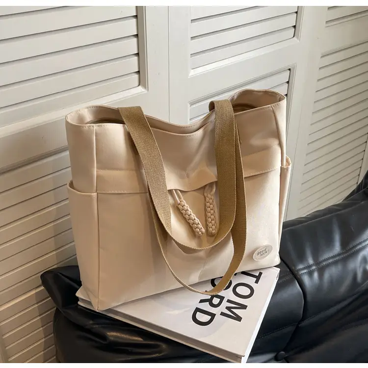 New Large Capacity Nylon Shoulder Bag for Business Travel Durable Ruiying Tote Bag Lightweight Women's Handbag — feature 34